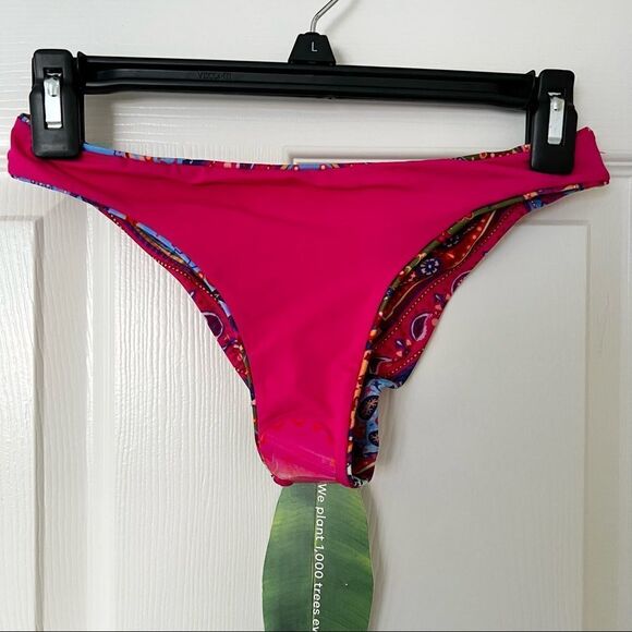 Farm Rio Colorful Bandana Bikini Botton In Multicolor Medium - Picture 6 of 10
